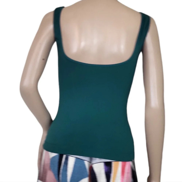 Free People Intimately Keyhole Emerald Green Top - Picture 2 of 6